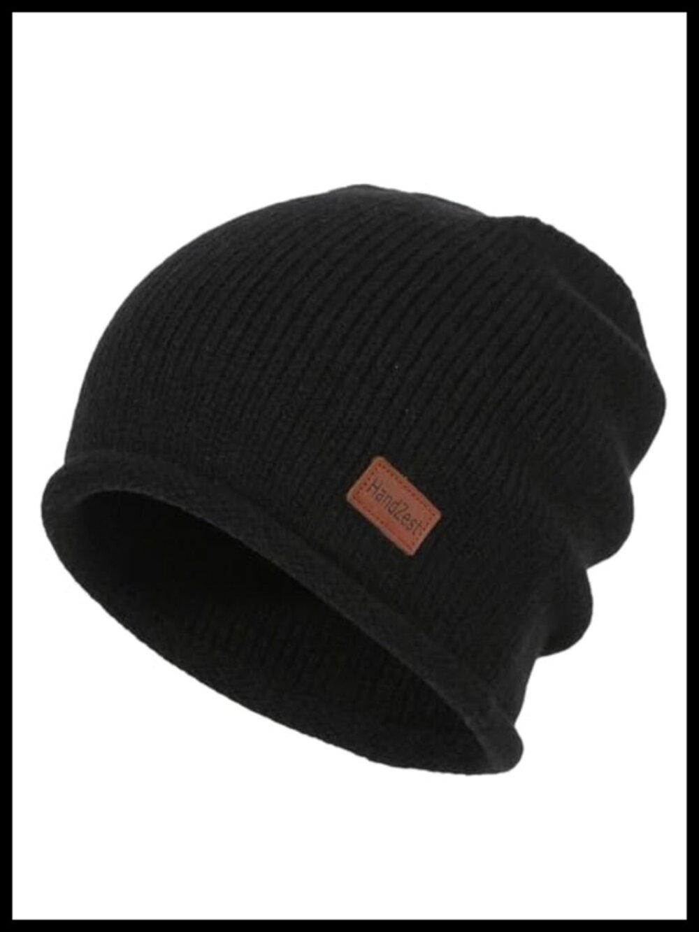 Unisex Loose Knit Beanie Lightweight Breathable One Size Slouchy Skullies